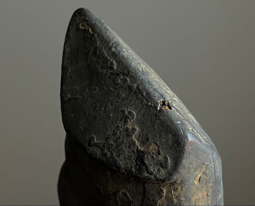 【いい顔、です、、黎明期の恵比寿像】室町骨董七福神アンティーク仏像美術彫刻民藝