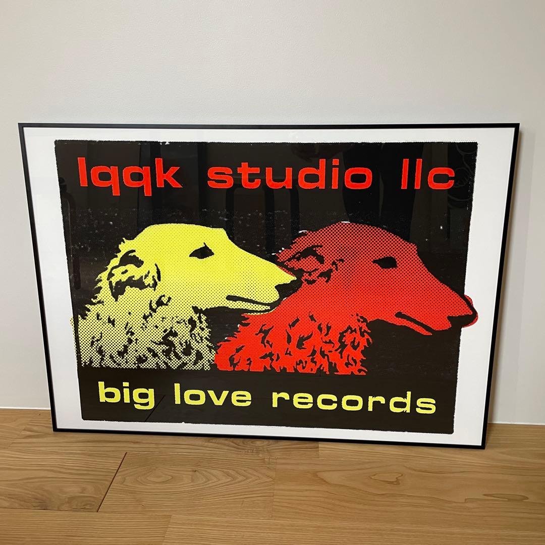 LQQK STUDIO シルクスクリーン T big love records