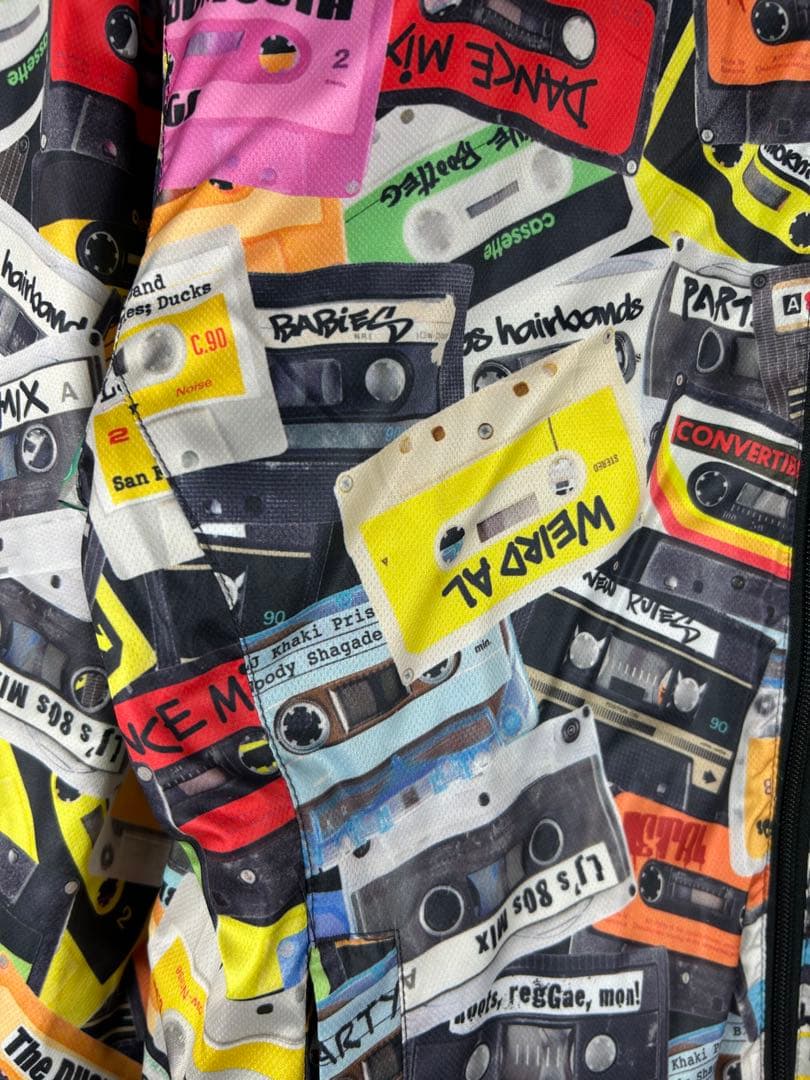 LOUDMOUTH 中綿 リバーシブルブルゾン カセット柄 ゴルフ