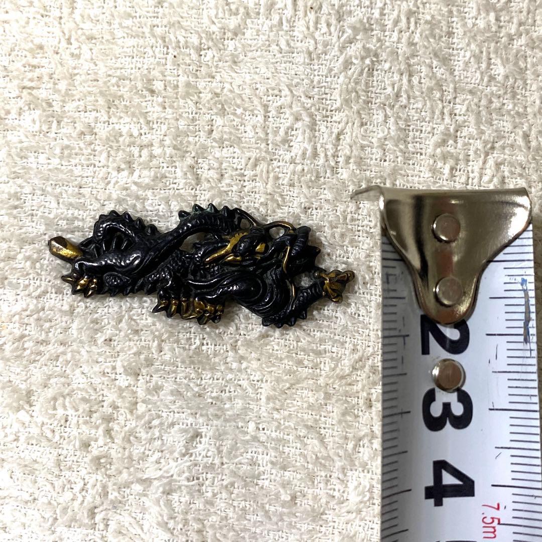 B-57 目貫　片目貫　3個セット　武具　刀装具　時代物　骨董品　美術品　工芸品