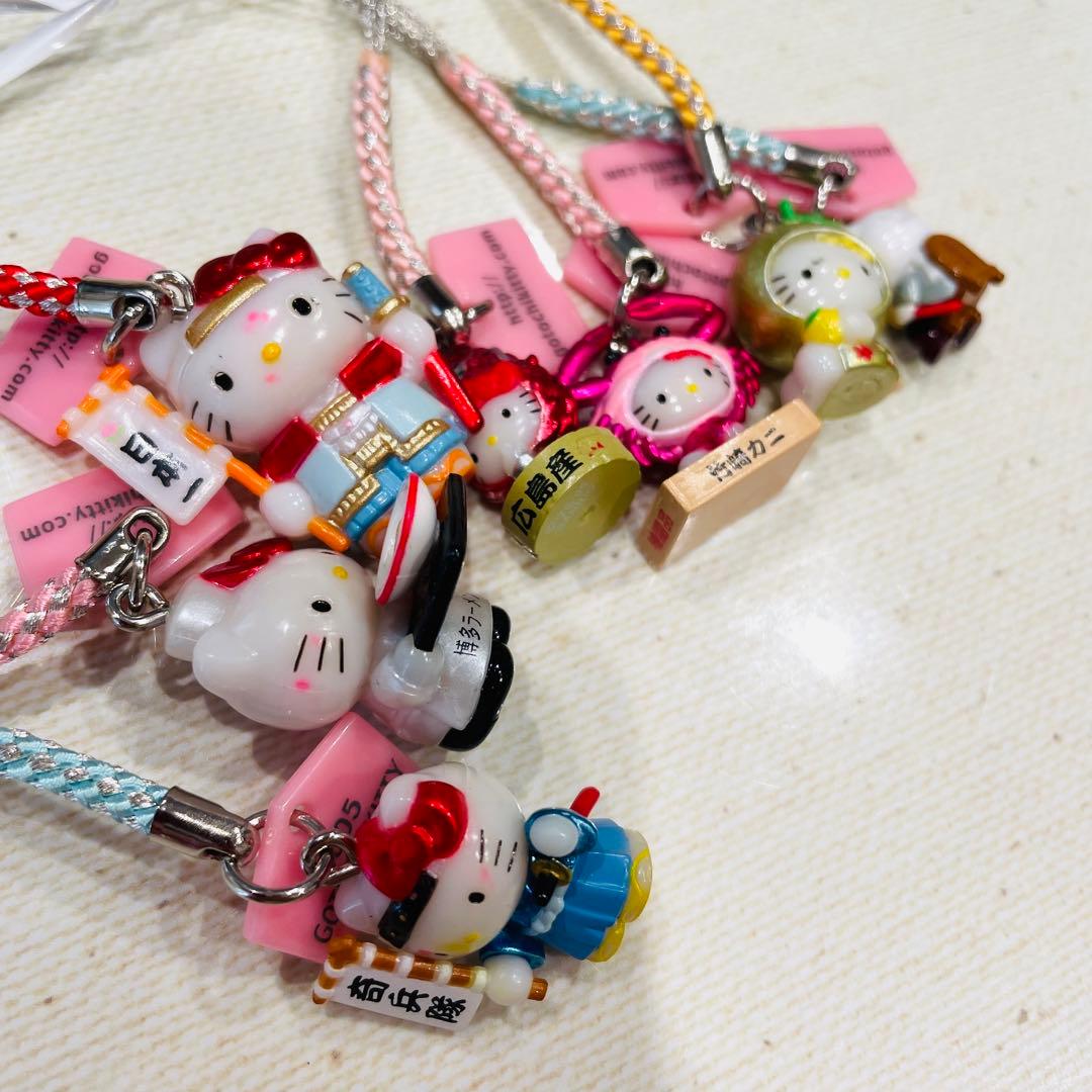 ハローキティ　地域限定　コレクターズマスコット　限定絵馬付き　34個