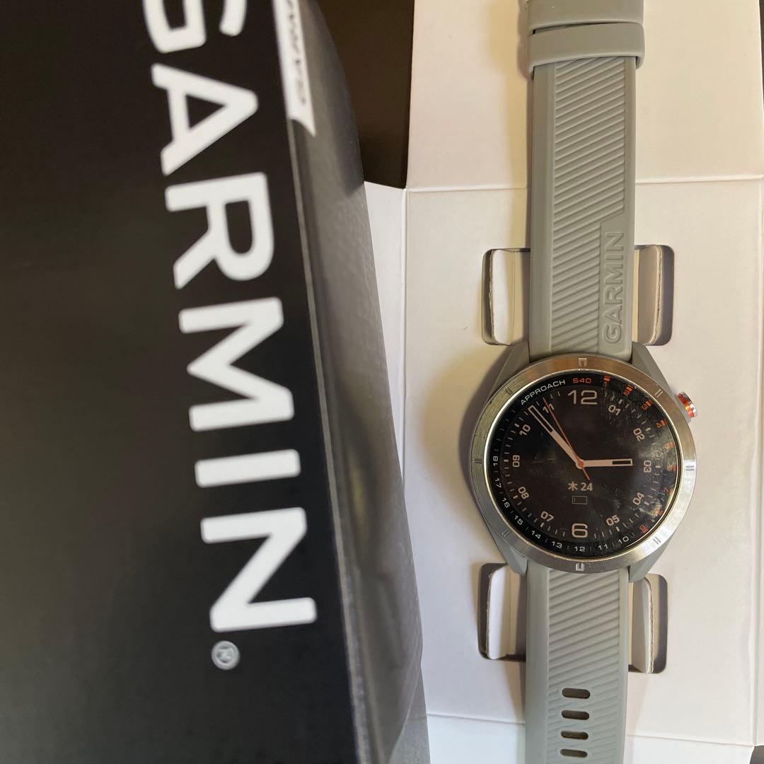 GARMIN(ガーミン) ゴルフナビ GPS Approach S40 グレー
