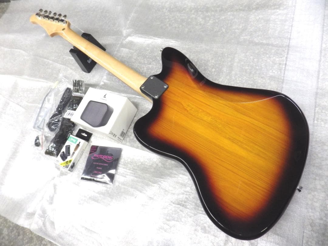 ジャズマスター　タイプ　エレキギターセット　JM-220　サンバースト