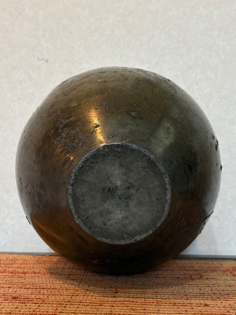 骨董　時代物　茶壺　古錫茶壺　3kg 古美術　アンティーク