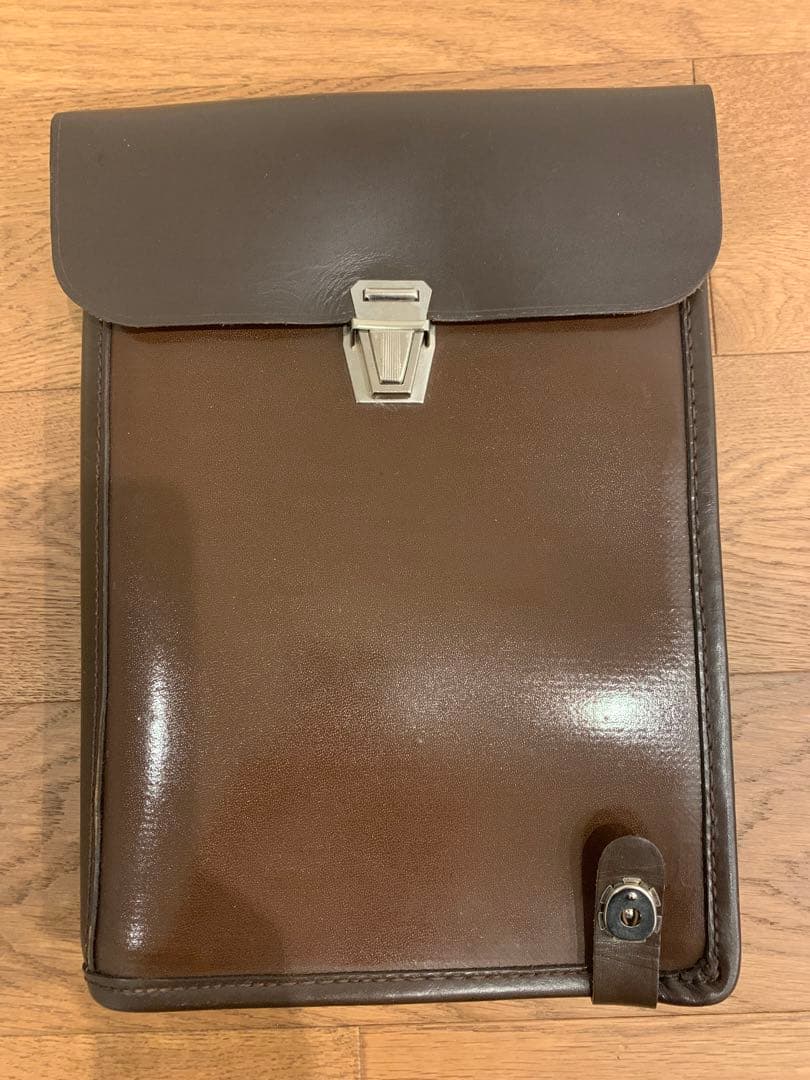 希少品箱付 旧ソ連軍将校用本革マップケ ース図嚢ミリタリーデッドストック