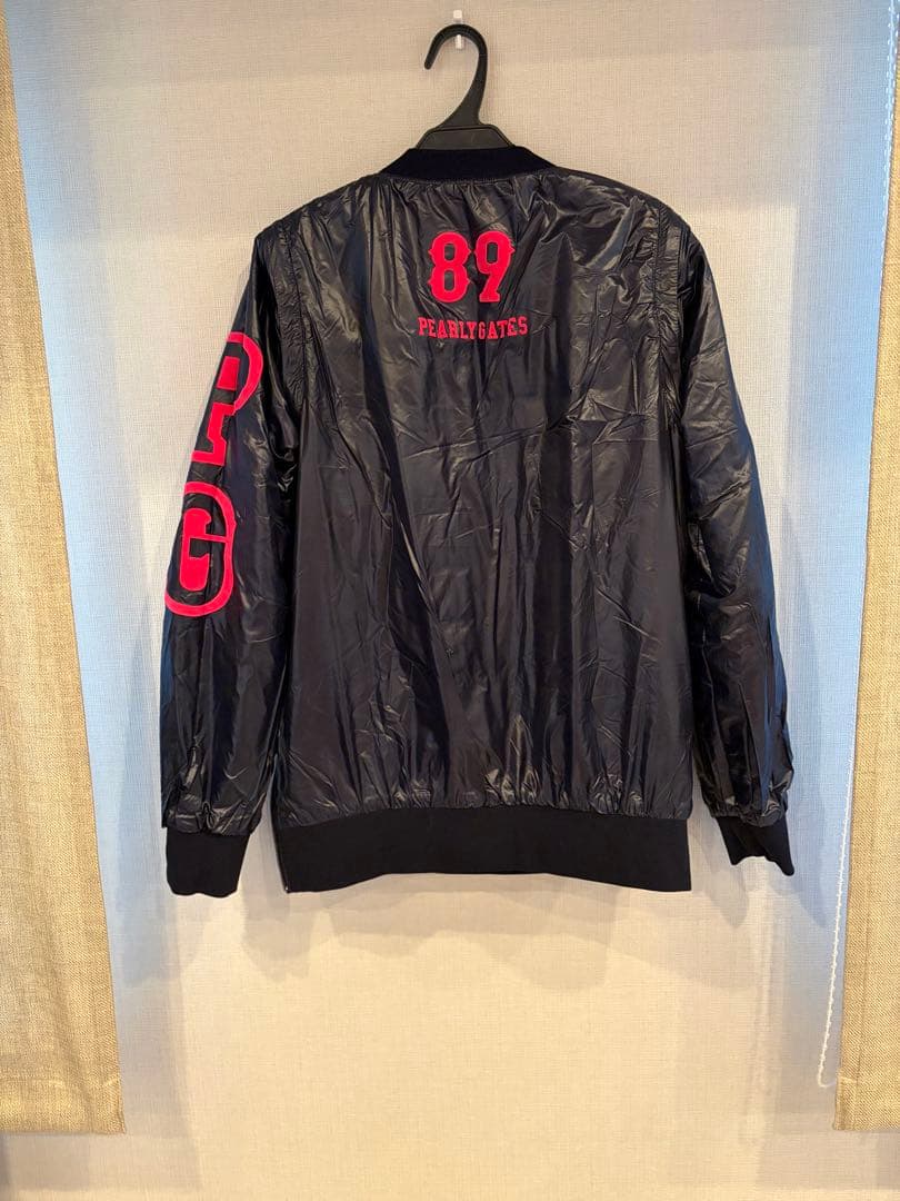 パーリーゲイツRady トップス 89 赤腕がファスナーで取れベストにも