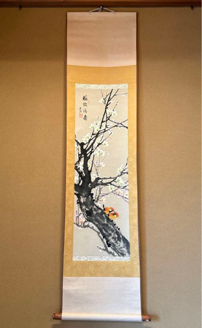 中国の『梅花絵』です。