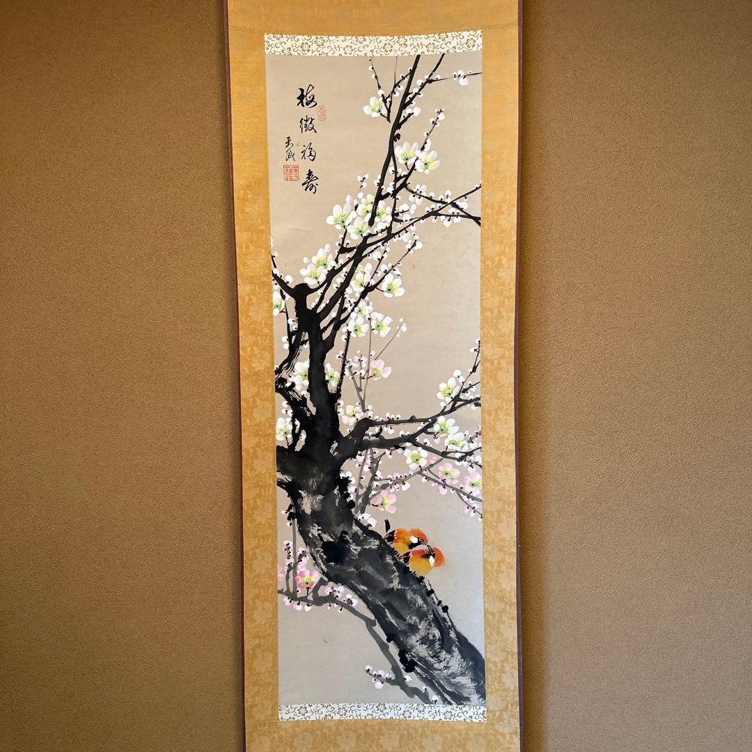 中国の『梅花絵』です。