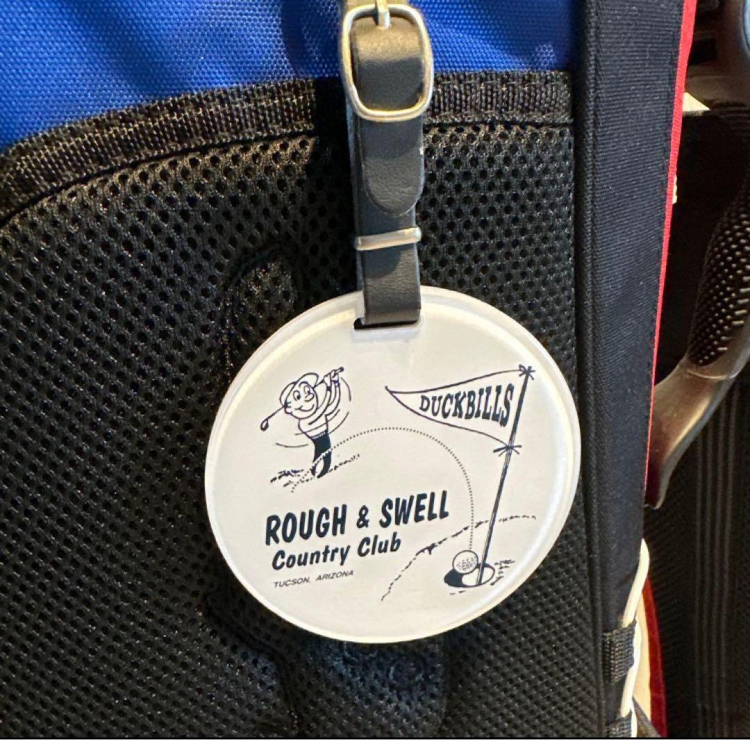 極美品‼️Rough & Swell キャディバッグ ヘッドカバーセット
