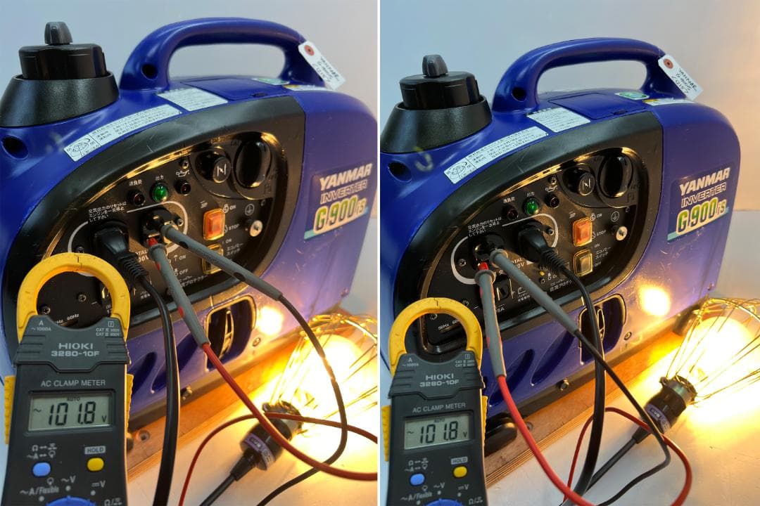 YANMAR ヤンマー インバーター発電機 G900IS 動作良好 ♪ 1215