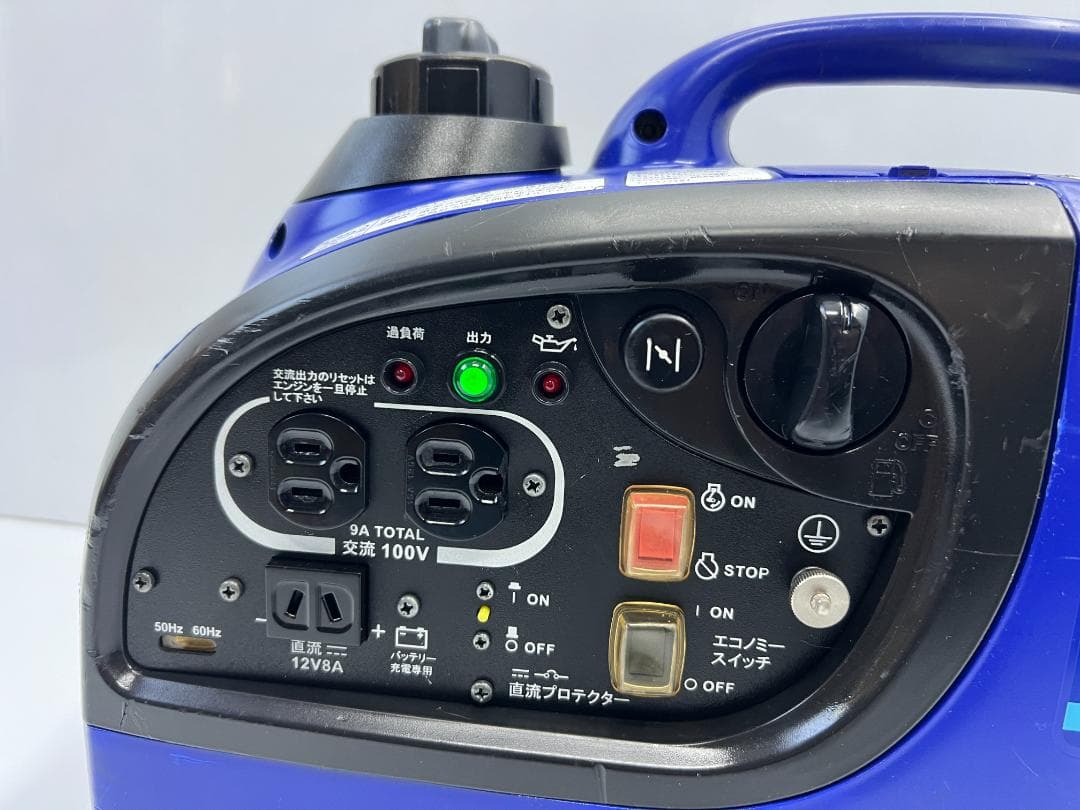 YANMAR ヤンマー インバーター発電機 G900IS 動作良好 ♪ 1215