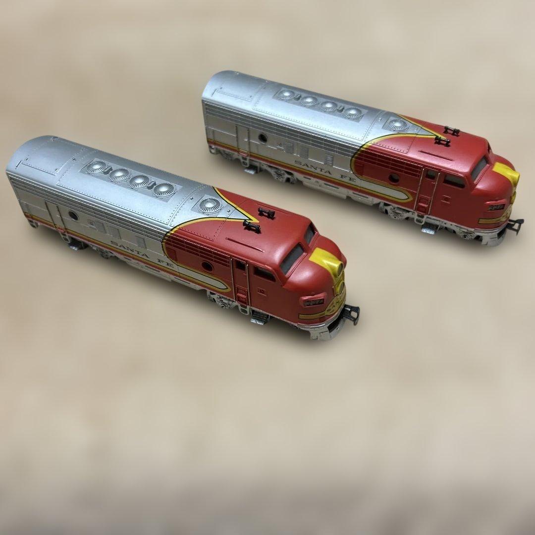 SANTA FE ディーゼル機関車 2両セット