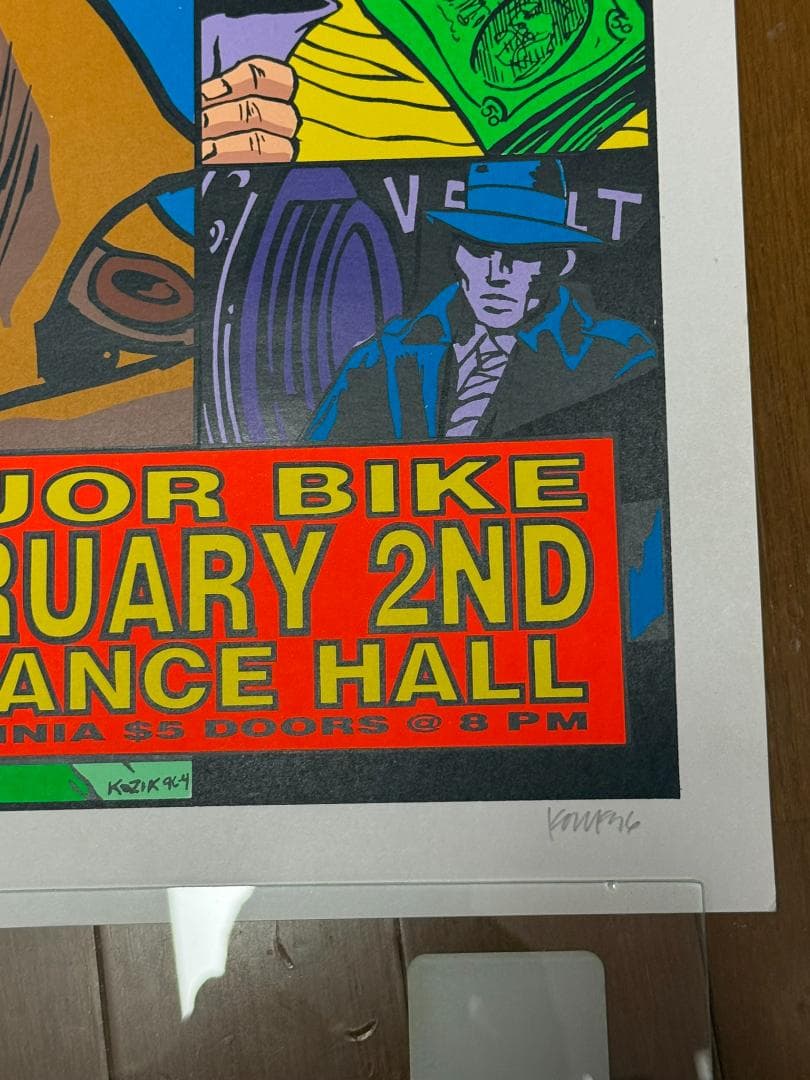 KOZIK 96年 ☆限定675シルクスクリーンポスター☆Hammerhead