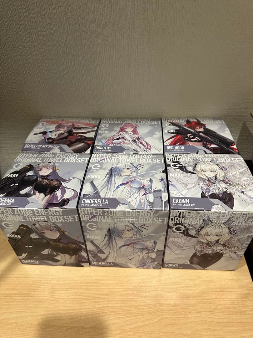 ZONe 勝利の女神:NIKKE メガニケ コラボタオル 1弾 全6種