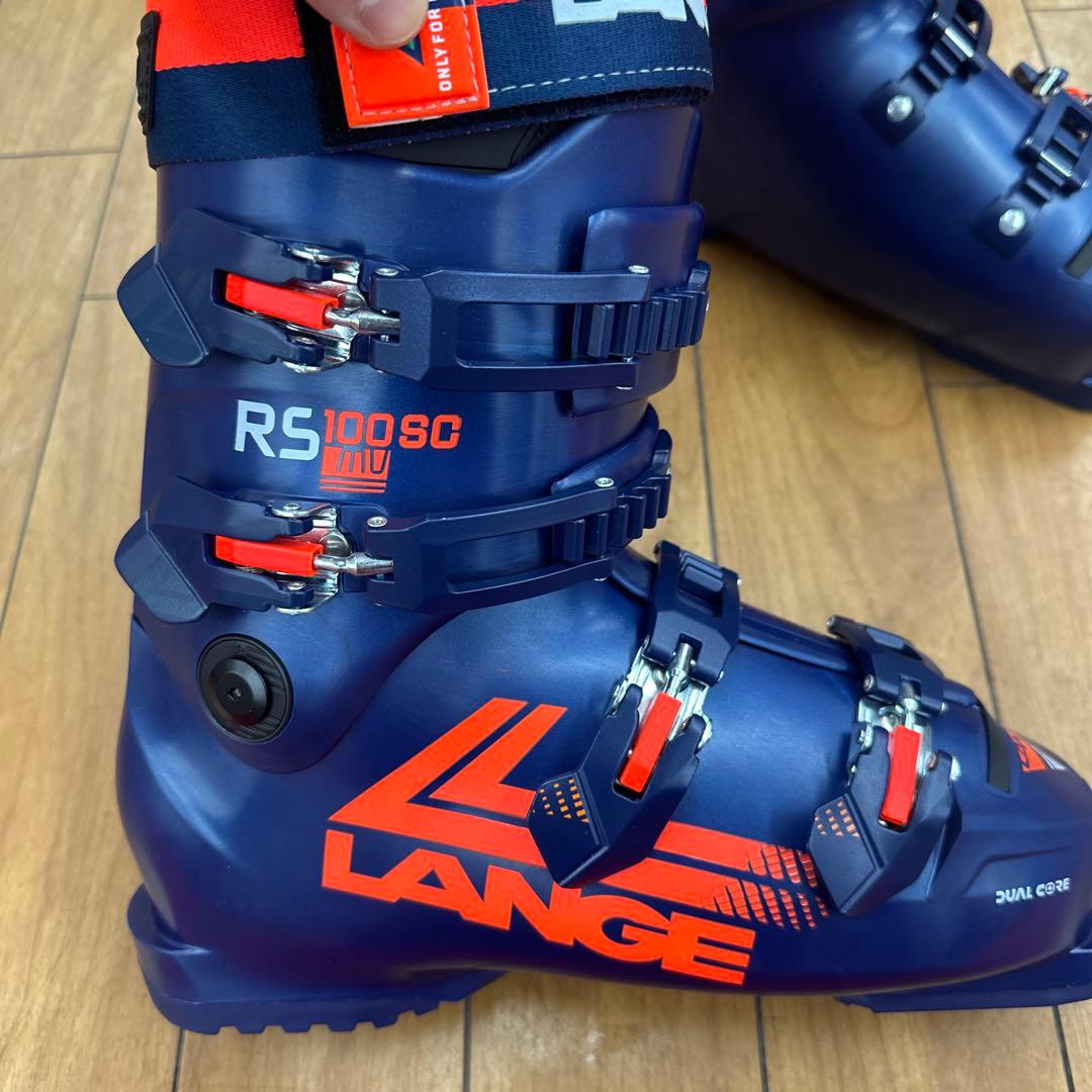 新品　LANGE RS 100 SC　WIDE スキーブーツ 27.5