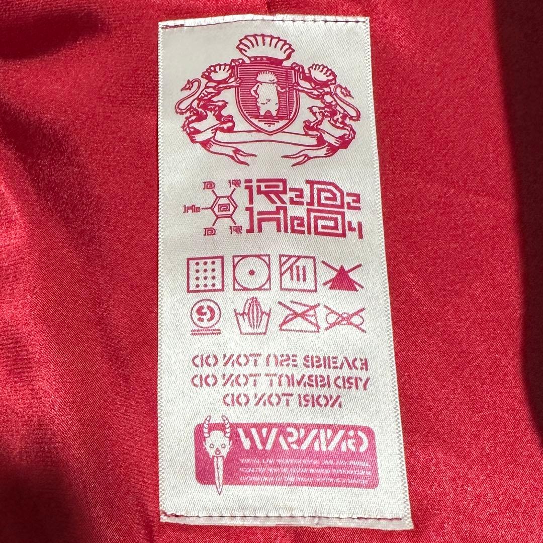 ドロヘドロ　煙　チェスターコート　メンズM ロング　ネイビー　ストライプ　グッズ