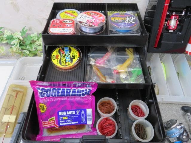 ぽ*丸様 【FF3015/14】超大量!!　釣り用品40点以上まとめて　竿/ルア