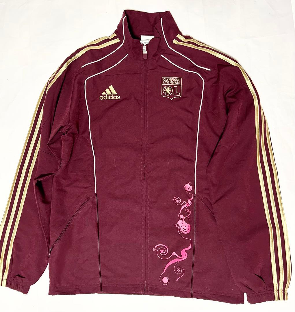 激レア　adidas オリンピック リヨン 上下 セットアップ S 希少