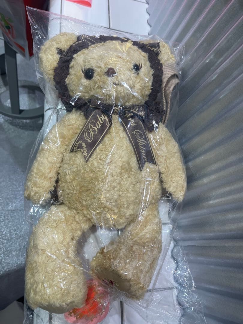 B49UK857 店舗限定　くまくみゃリュックミニ　ミルクティ　新品未開封品