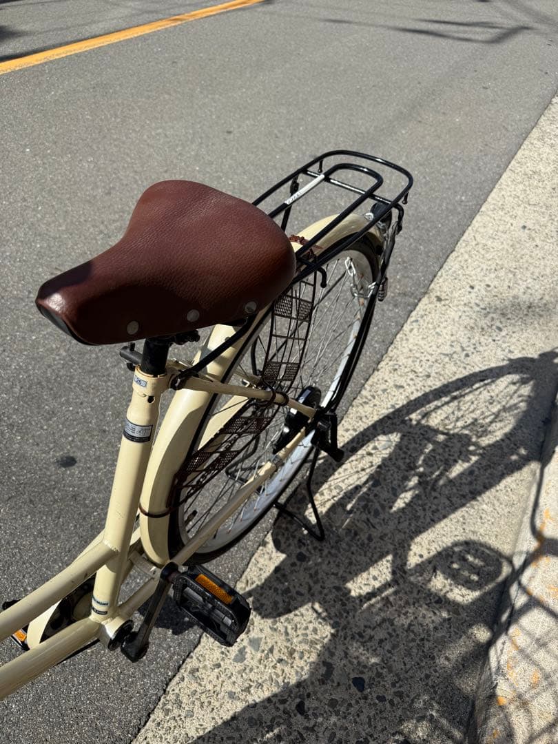 84 自転車 大阪市 【引取り限定】 26インチ 美品 ママチャリ