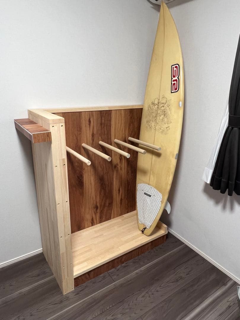 (大工)オーダーメイドサーフスタンド