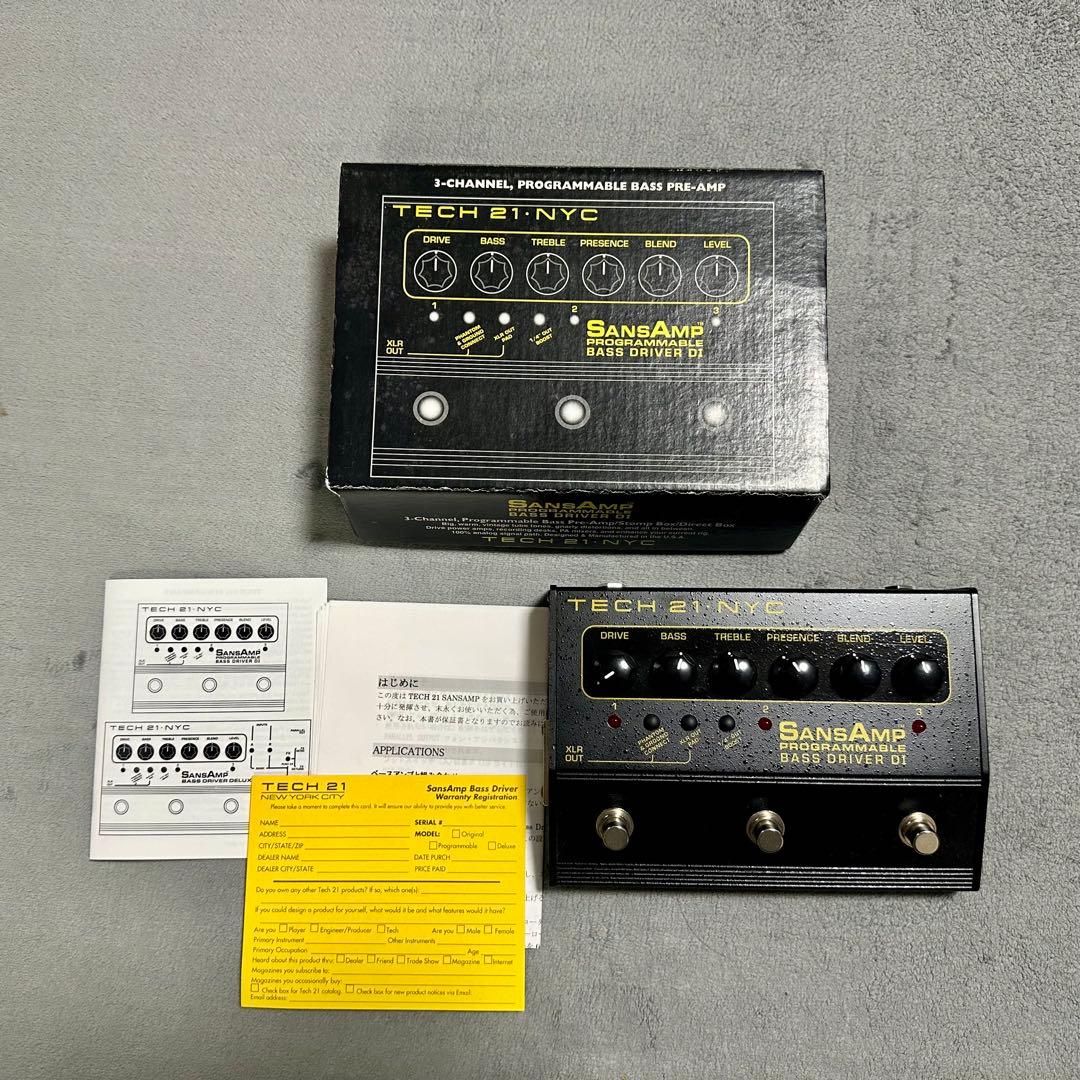 K*K様 TECH21 Bass D DI Programmable