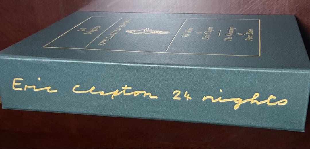 【直筆サイン/シリアルナンバー】エリッククラプトン24nightsLtd