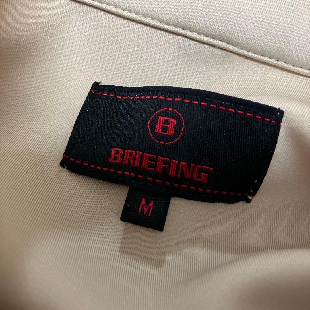 BRIEFING GOLF 3Dロゴ ハーフジップ M