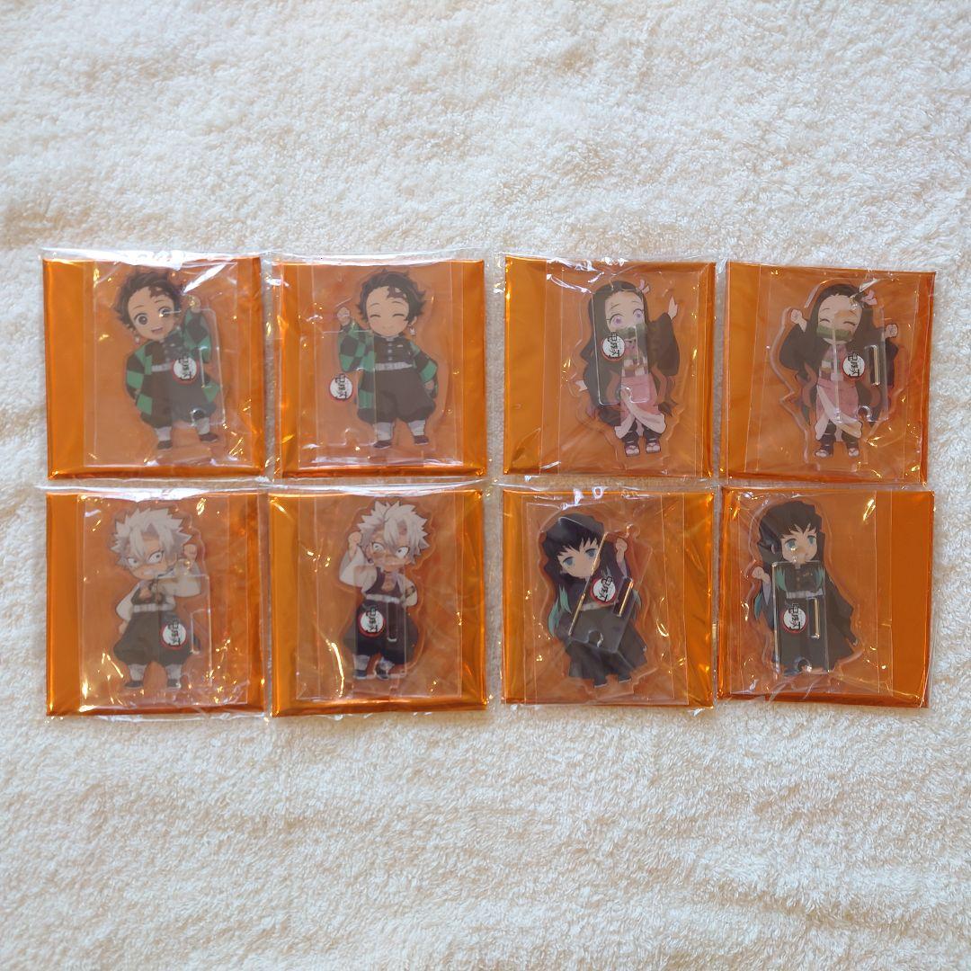 【新品未使用】コンプ 鬼滅の刃 繋がるランダムアクリルスタンド 62点セット