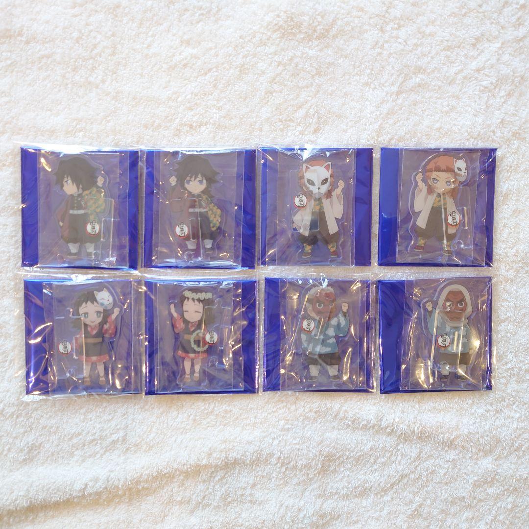 【新品未使用】コンプ 鬼滅の刃 繋がるランダムアクリルスタンド 62点セット