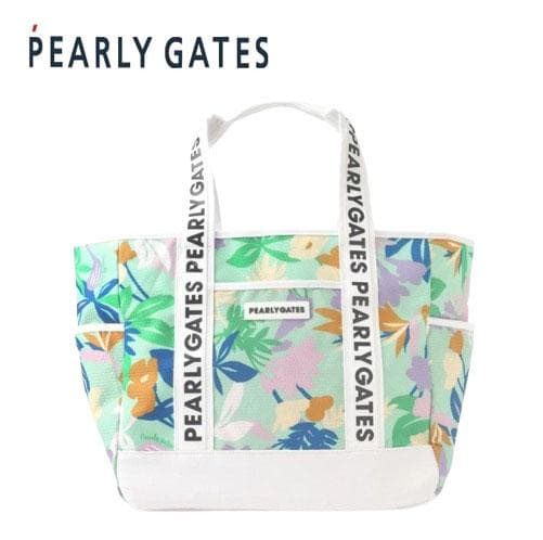 ○★新品未使用　PEARLY GATES　POPボタニカル柄　ロッカーバッグ