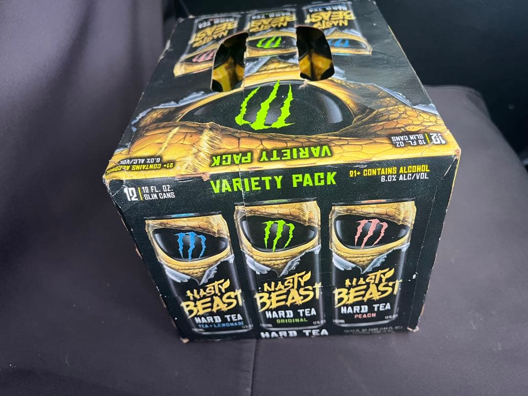 Monster Nasty Beast Hard Tea バラエティパック12缶