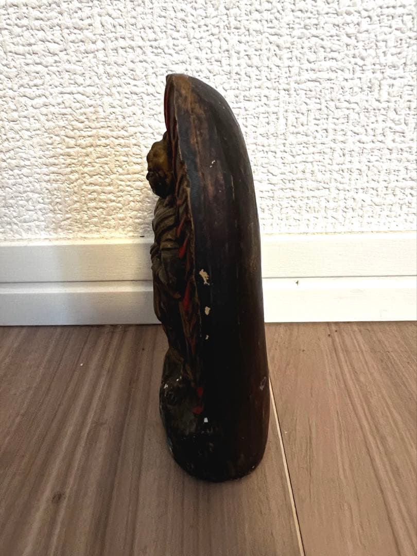 不動明王立像（11cm) 仏像 円空仏 摸刻 木彫