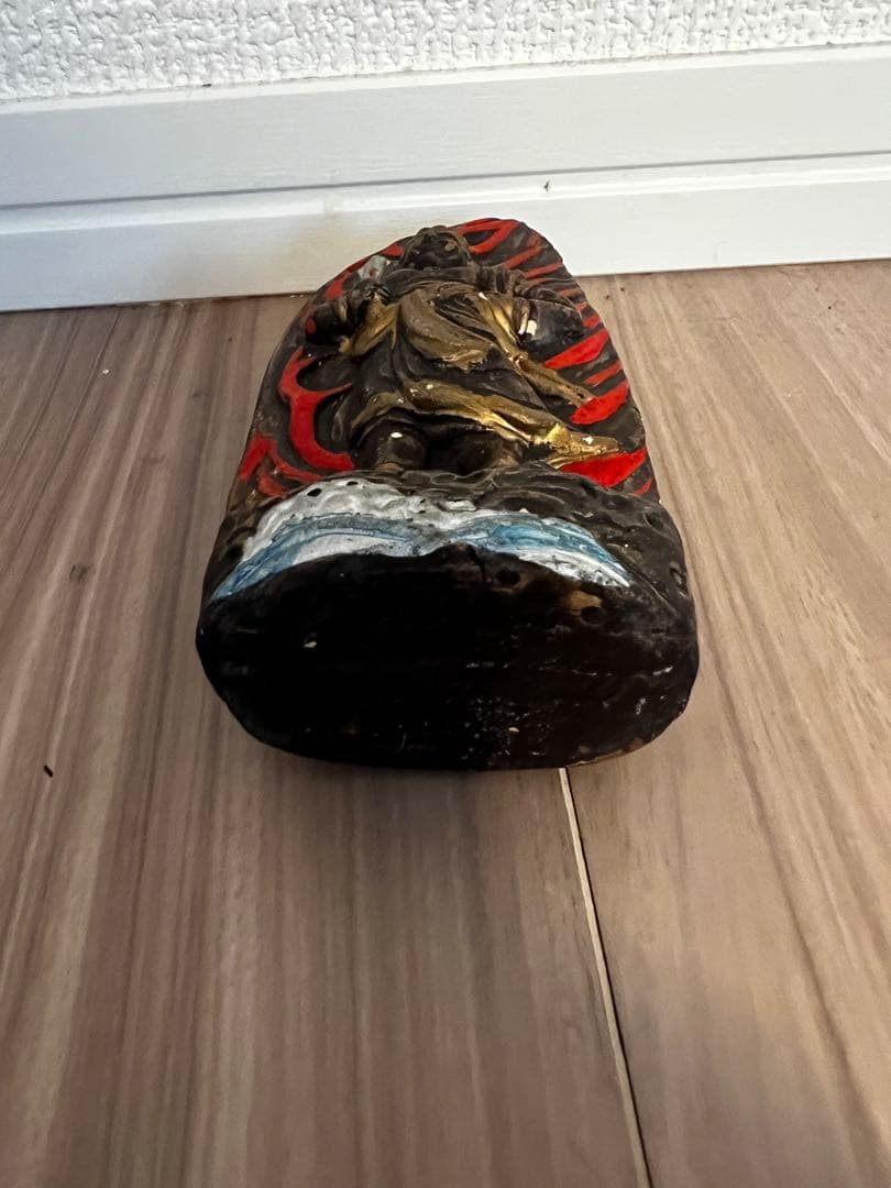 不動明王立像（11cm) 仏像 円空仏 摸刻 木彫