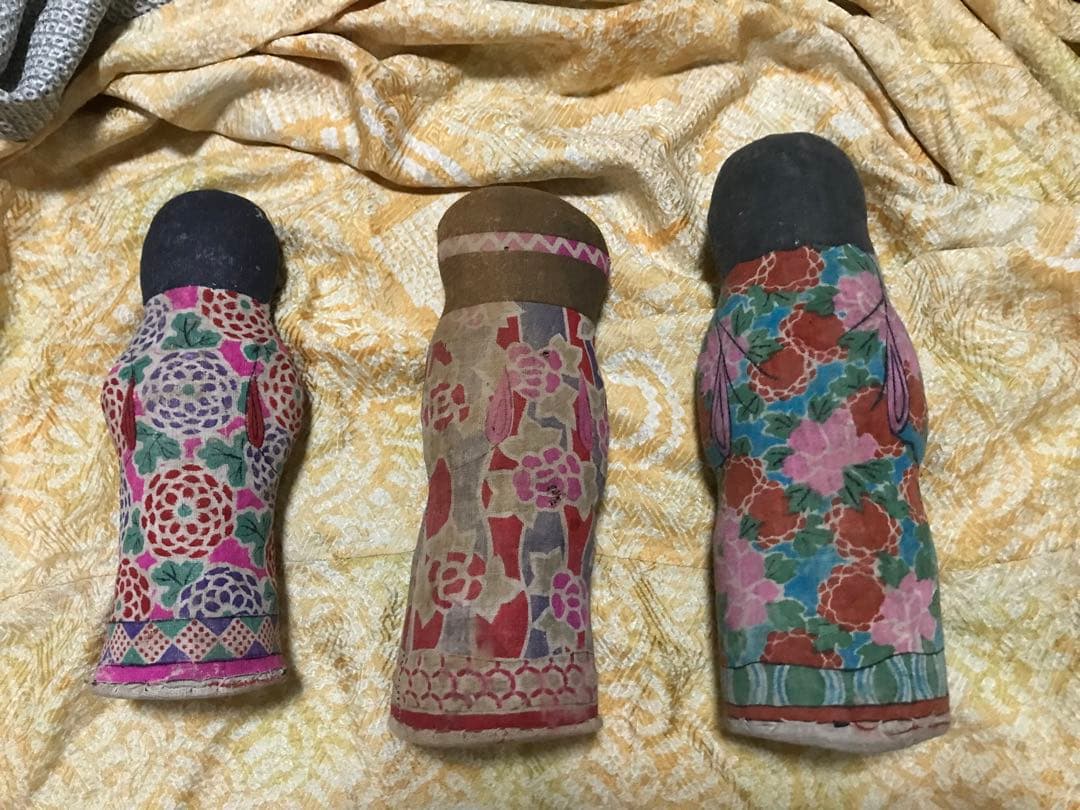 枕人形　戦前　珍品　文化人形