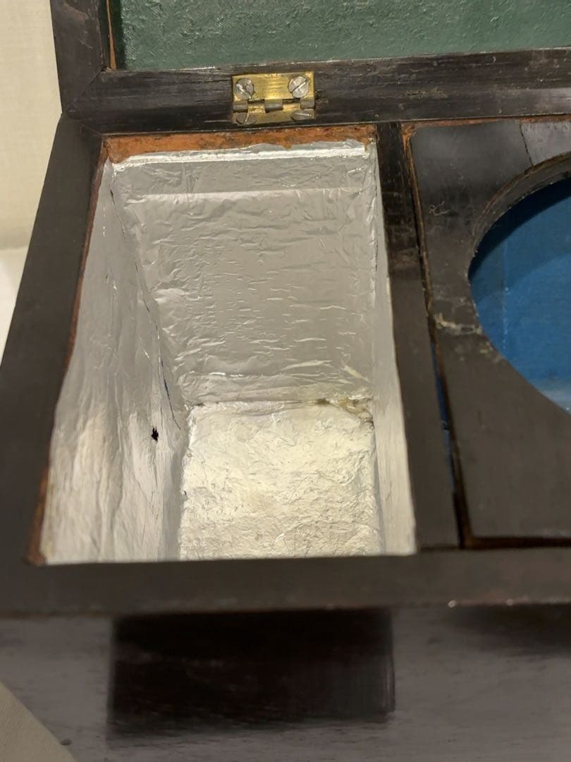 イギリスアンティーク ティーキャディー