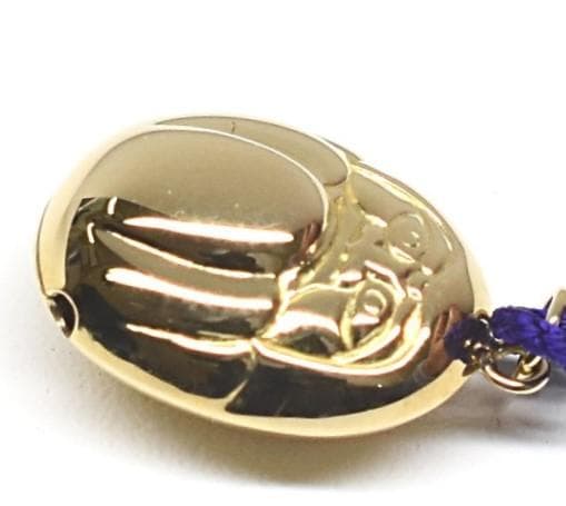 だるま 御守り ペンダントトップ K18 ＊ 縁起物