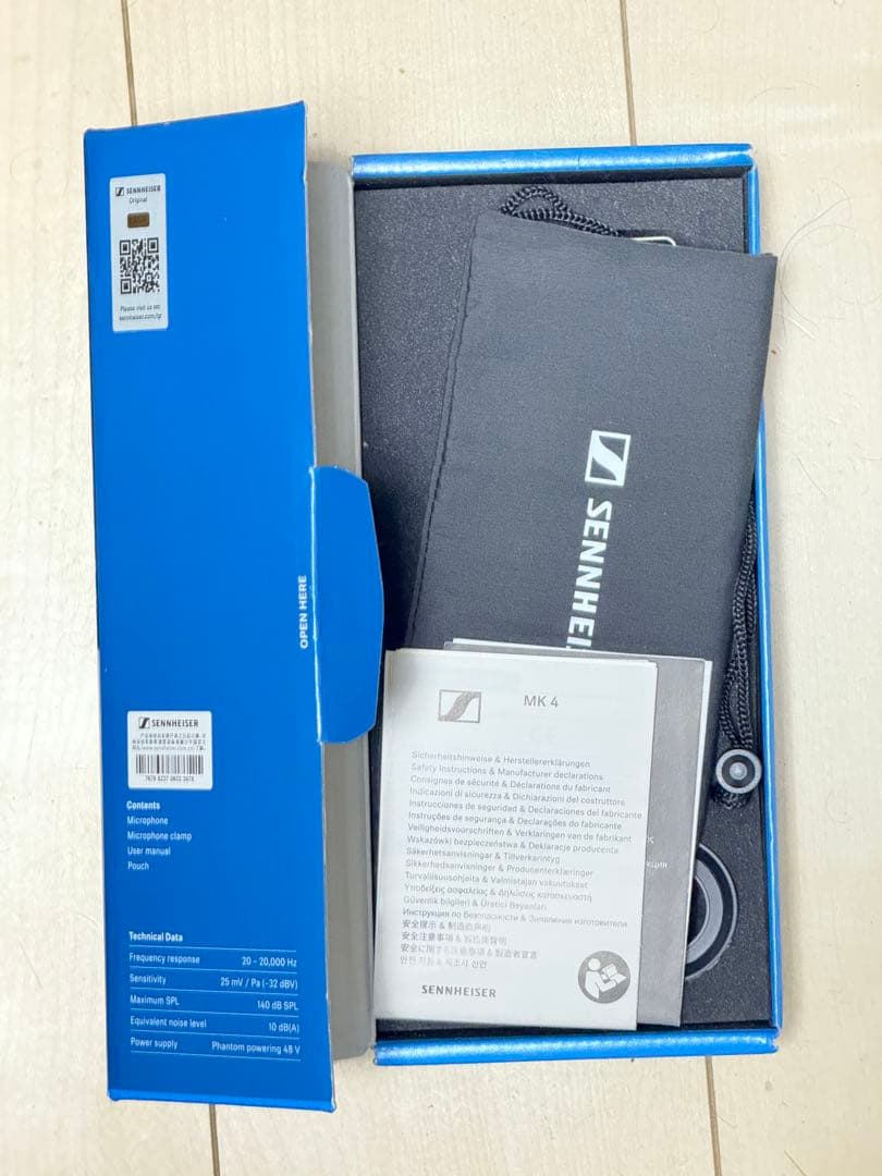 SENNHEISER MK4 コンデンサーマイク