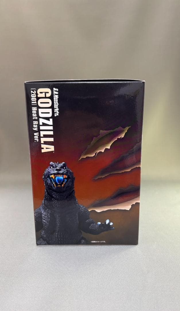 S.H.MonsterArts ゴジラ（2001）放射熱線Ver.　中古美品