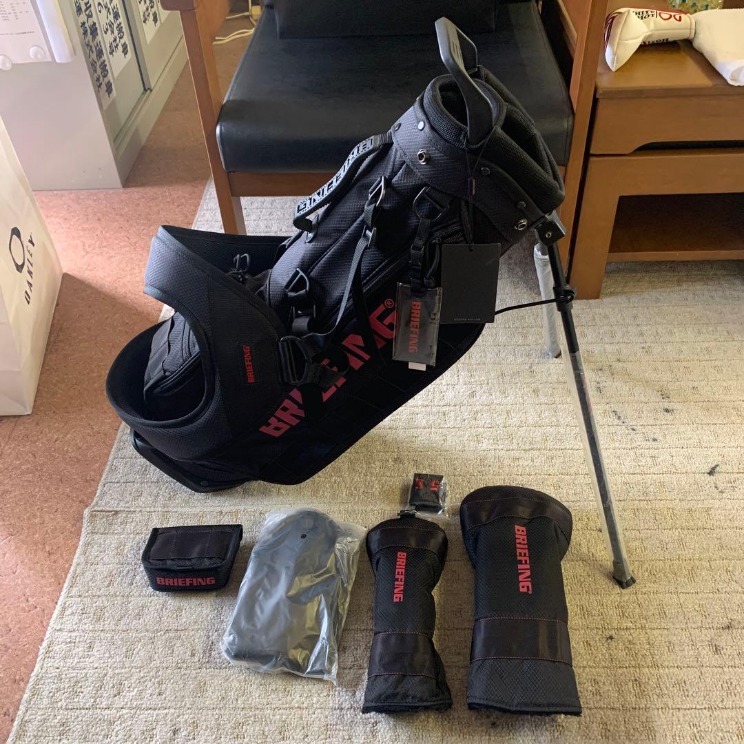 BRIEFING キャディバッグセット ブラック　キッズ　ジュニア