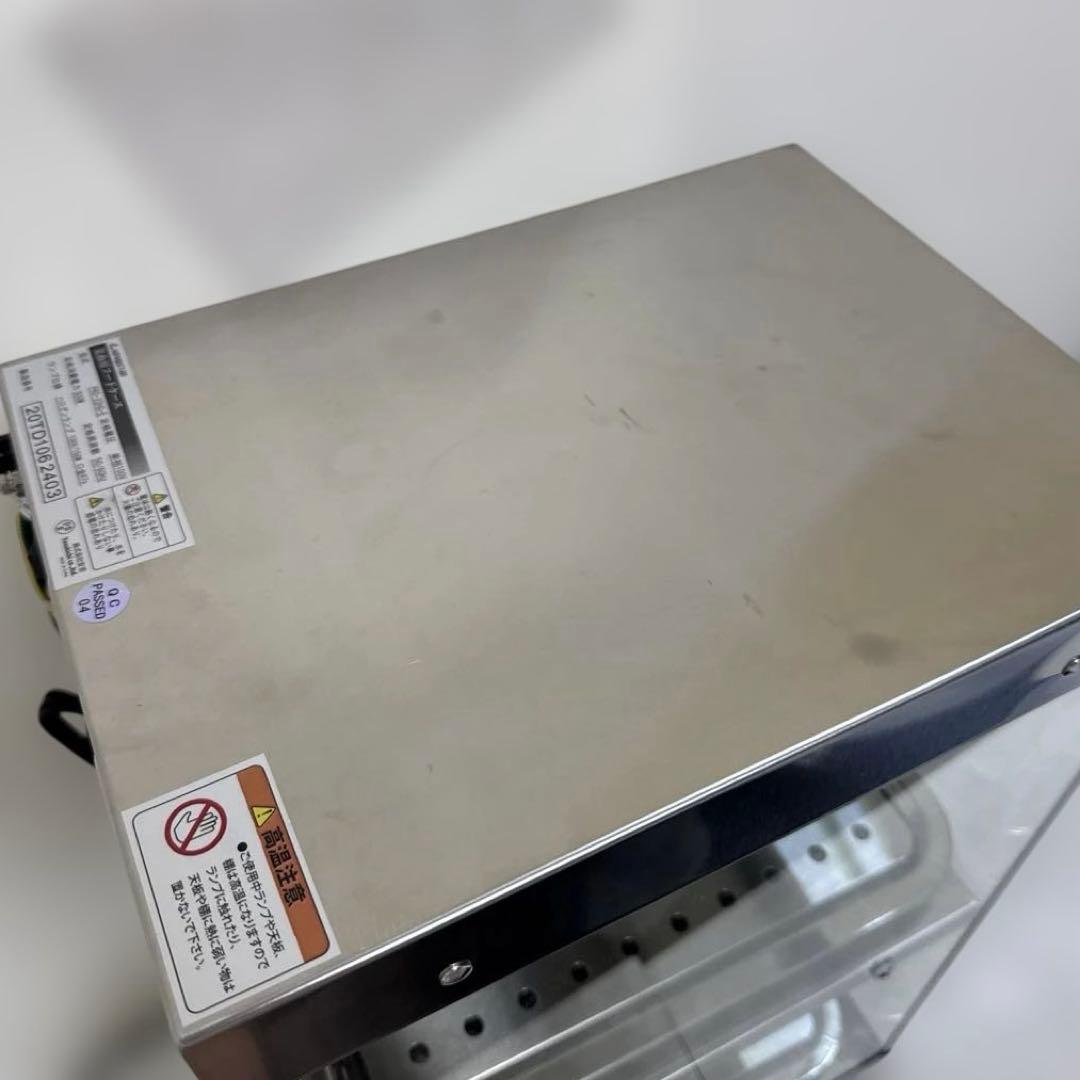 2024年製 美品 ホットショーケース 3面ガラス KIPROSTAR 業務用