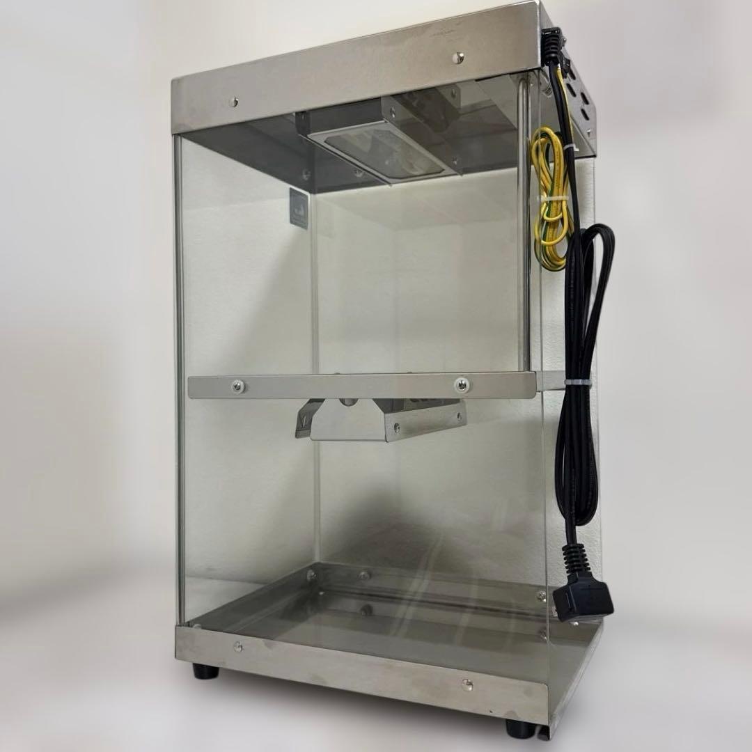 2024年製 美品 ホットショーケース 3面ガラス KIPROSTAR 業務用
