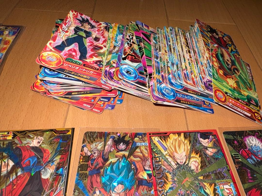 ドラゴンボールヒーローズカード　まとめ売り約200枚ちょっと