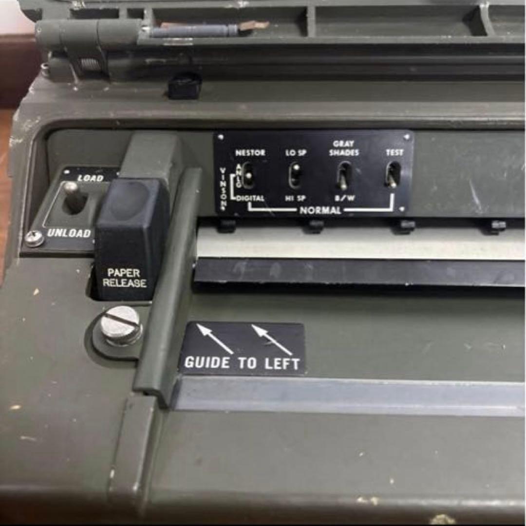 米軍実物　FACSIMILE SET TACTICAL AN/GXC-7A