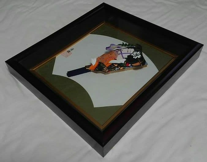 秀徳　額入羽子板