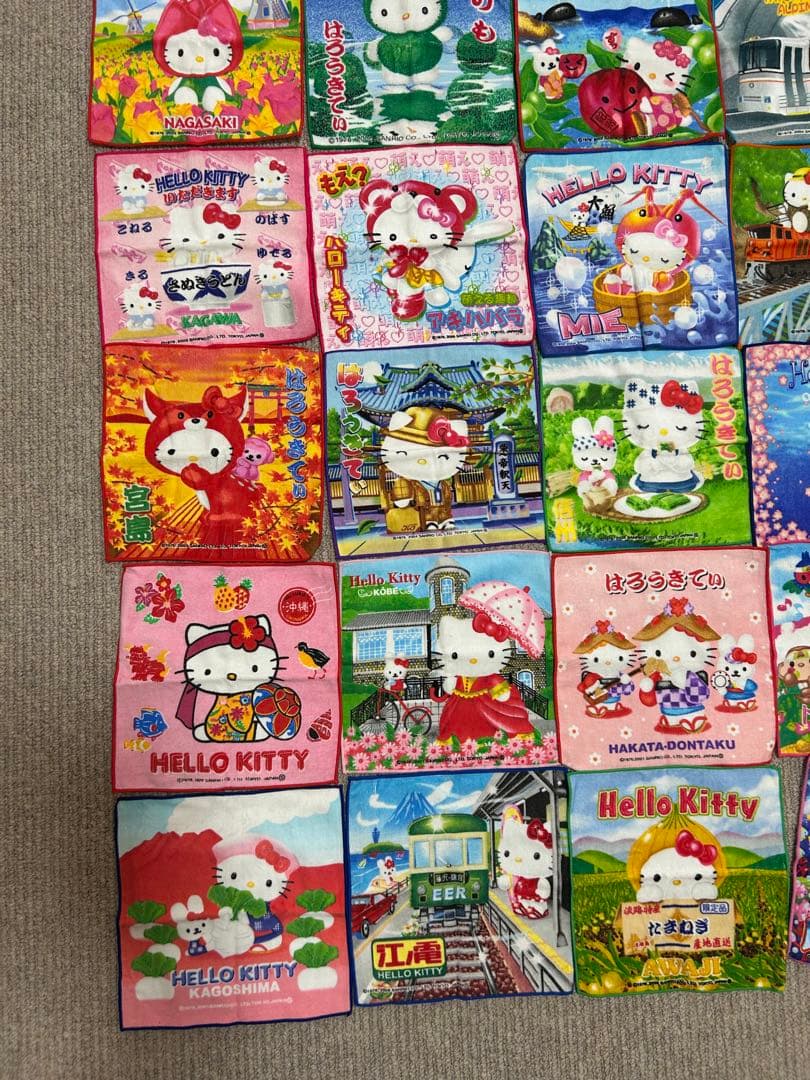 Hello Kitty キティ　ご当地ハンカチ　ハンカチ