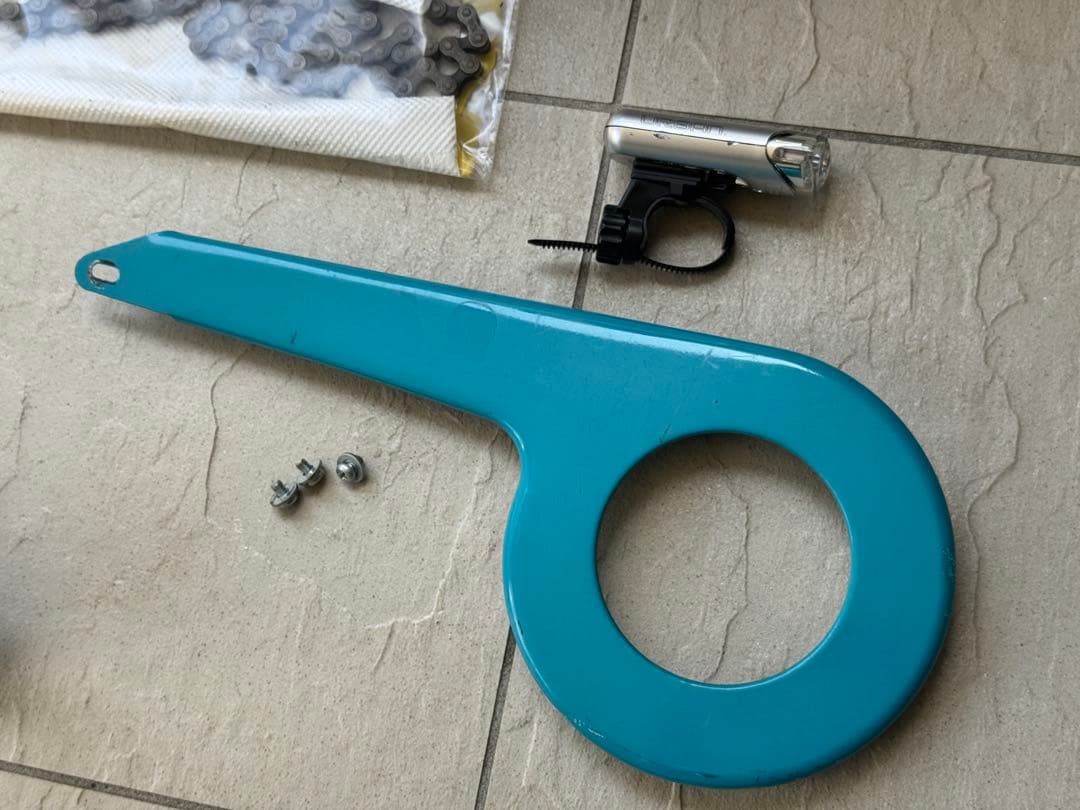 【手渡し限定】ケッターサイクル　14インチ　子供用自転車　青　いろいろおまけ付！