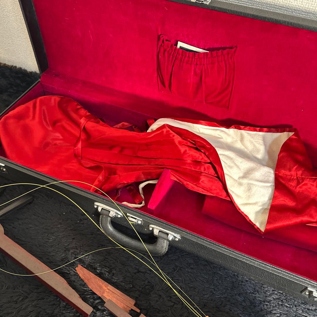 レア 和胡弓 和楽器 弦楽器 ケース付属 民族楽器 三味線