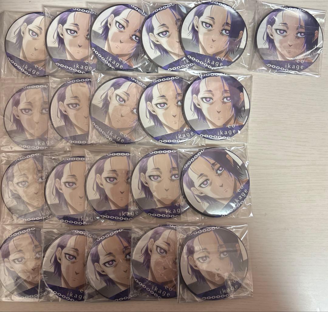 ブルーロック 75mm缶バッジ 26個セット