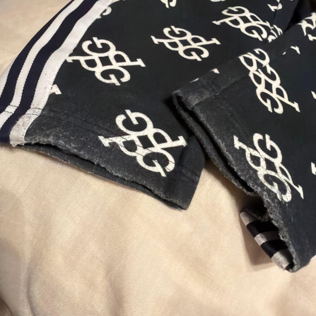 PEARLY GATES モノグラム総柄 ダブルジップパーカー&パンツセット